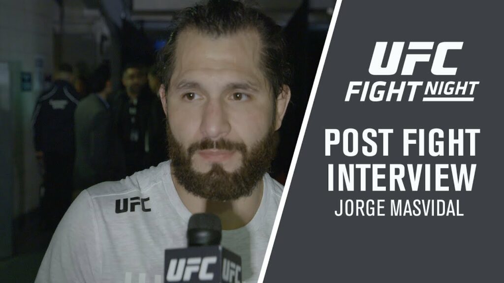 UFC London: Jorge Masvidal - 'People Love Watching Me Fight Because I Come to Fight'