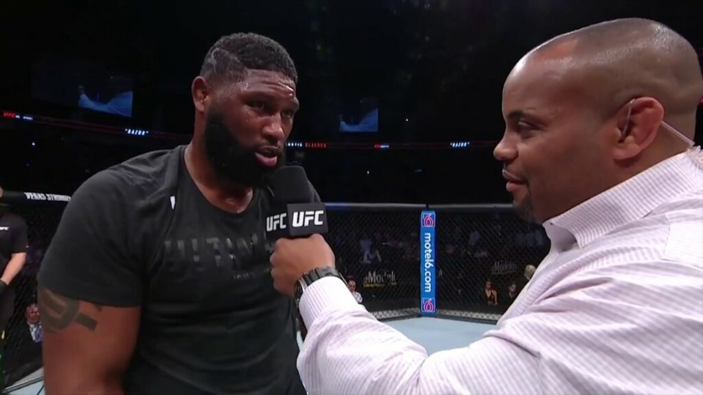 UFC Nashville: Curtis Blaydes Octagon Interview