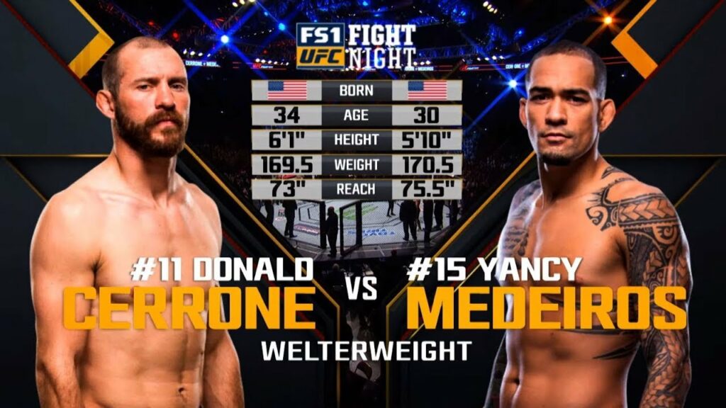 UFC Ottawa Free Fight: Donald Cerrone vs Yancy Medeiros