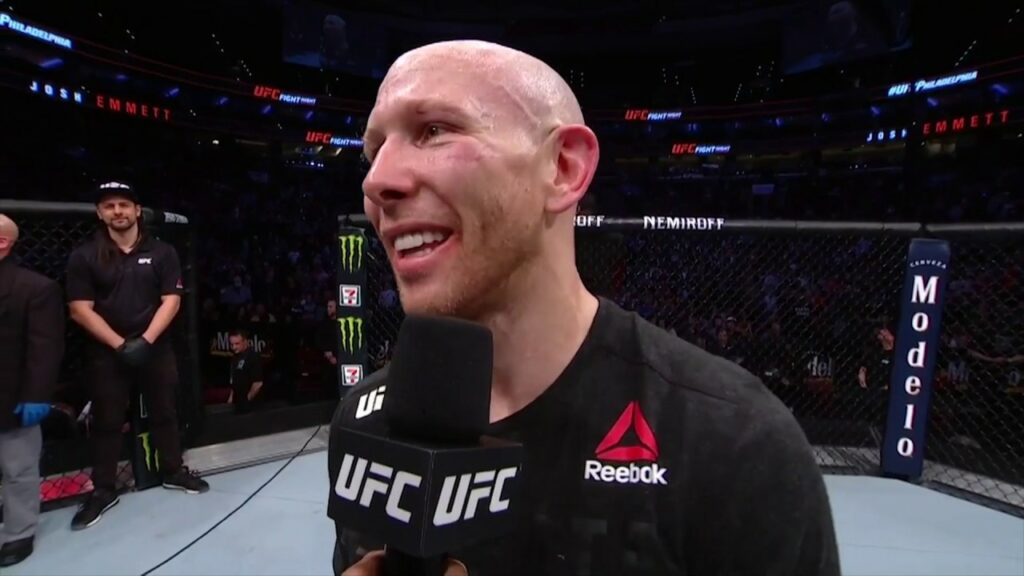 UFC Philadelphia: Josh Emmett Octagon Interview