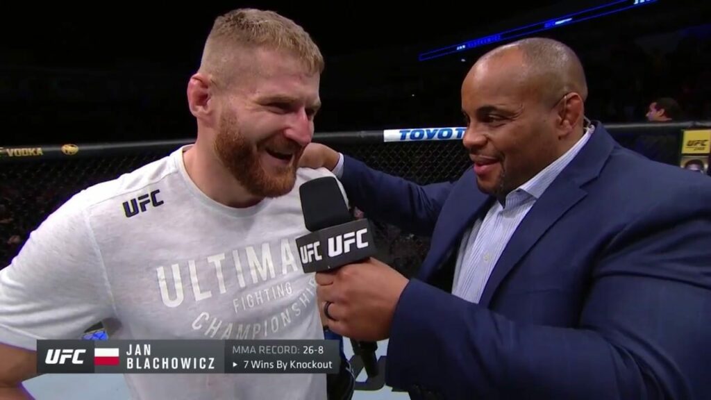 UFC Rio Rancho: Jan Blachowicz Octagon Interview