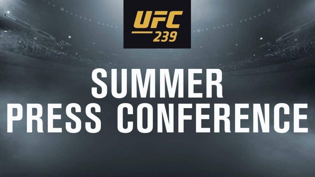 UFC Summer Press Conference 2019