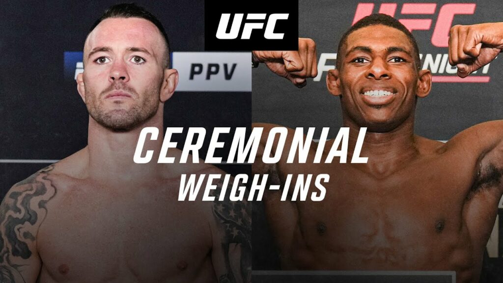 UFC Tampa: Ceremonial Weigh-In