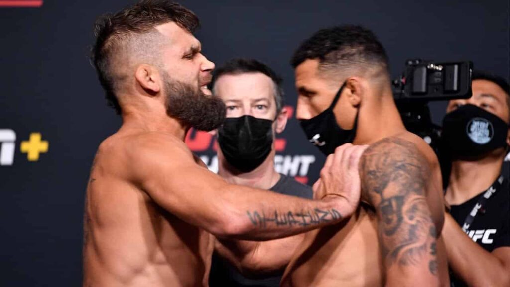 UFC Vegas 24: Weigh-in Faceoffs