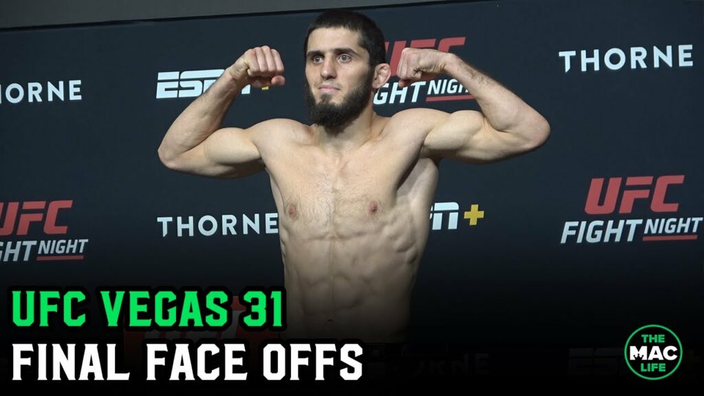 UFC Vegas 31 Official Weigh-Ins: Islam Makhachev, Miesha Tate and more hit the scales