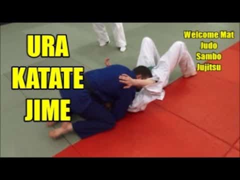 URA KATATE JIME Upper Single Hand Choke