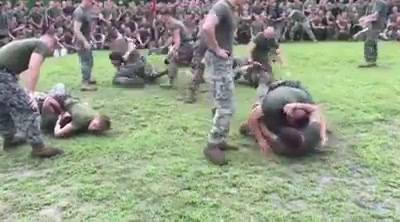 US Marines Grappling training. What do you think?