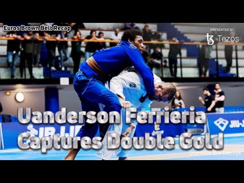 Uanderson Ferreira Is Unstoppable, Captures Doubles Gold | IBJJF Euros Day 5 Recap