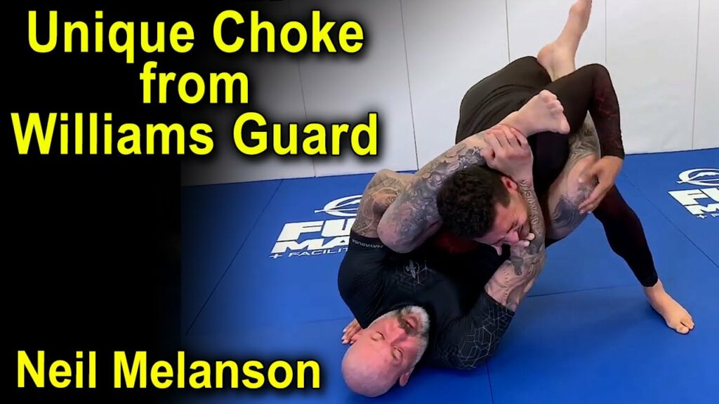 Unique BJJ Choke From The Shoulder Pin Guard (Williams Guard) by Neil Melanson