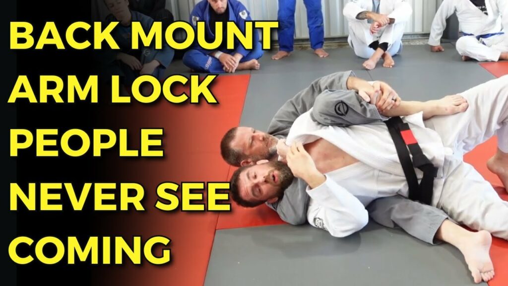 Unusual BJJ Armlock from Back Mount Catches People Off Guard