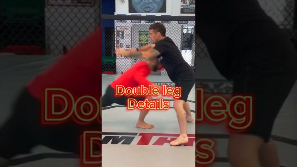 Using C grips to pop your opponent’s frame while they push will get you a great double leg entry