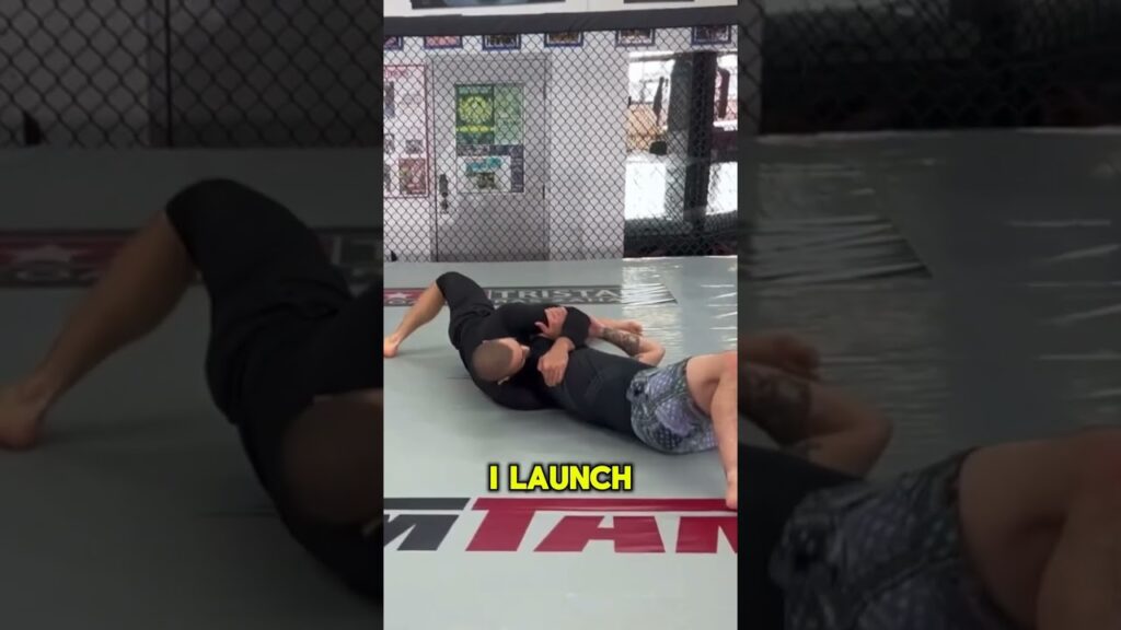 Utilizing the anaconda grip to takedown and strangle your opponent when they push away