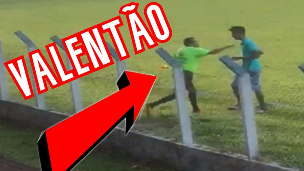 VALENTÃO INVADIU O CAMPO NÃO CONTAVA COM ISSO