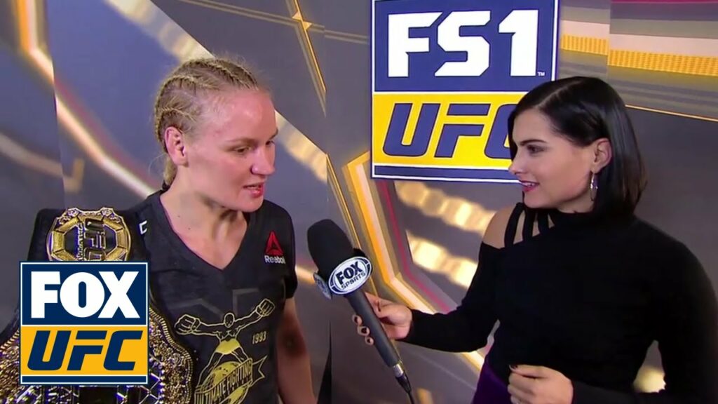 Valentina Shevchenko speaks after winning Flyweight belt | INTERVIEW | UFC 231