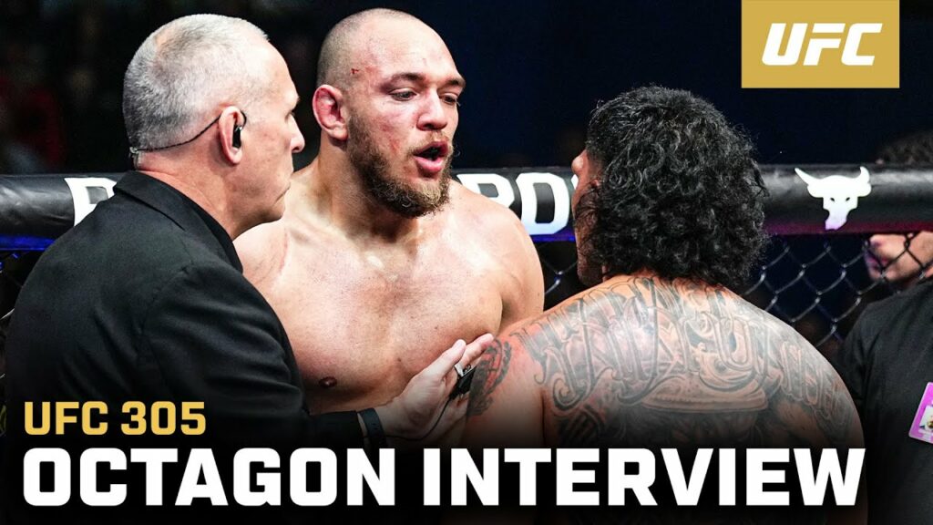 Valter Walker Octagon Interview | UFC 305