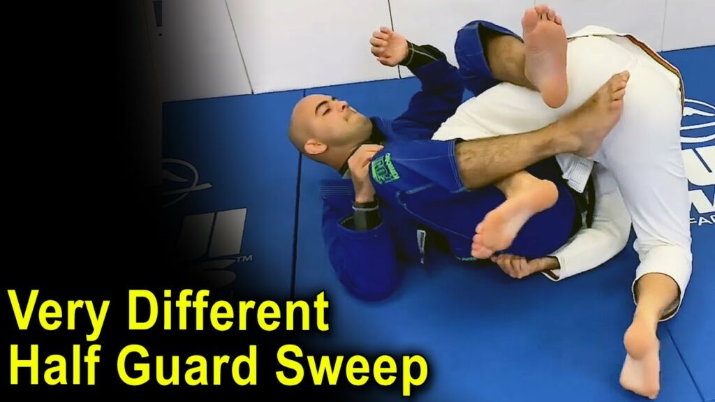 Very Different BJJ Half Guard Sweep by Paul Schreiner