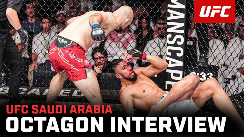 Volkan Oezdemir Octagon Interview | UFC Saudi Arabia