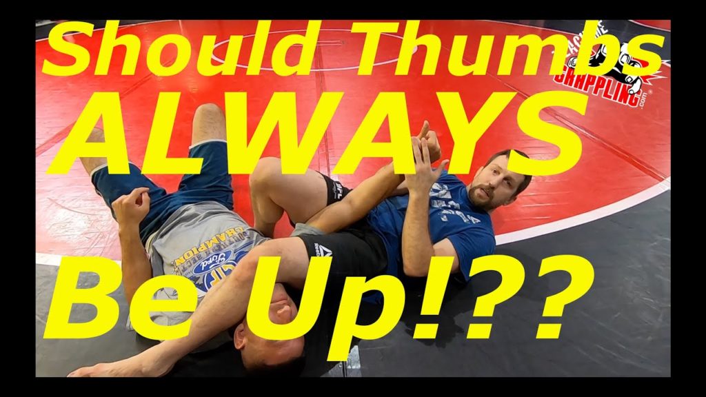 WHAT Thumb Position on ARMBARS!???