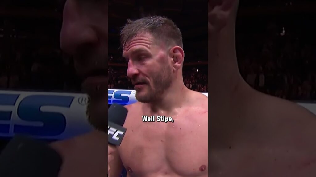 We will miss you Stipe Miocic ❤️ #ufc309