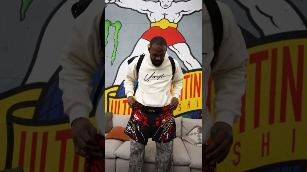 What do you think about Jon Jones's custom shorts 👀 #UFC309