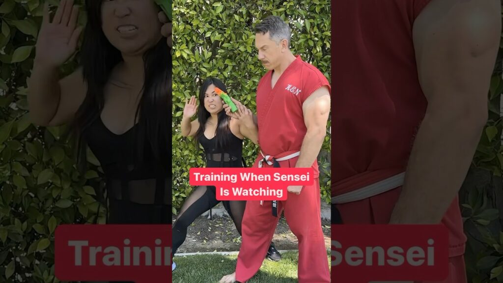 When Sensei is Watching #masterken #martialarts #zedazhang