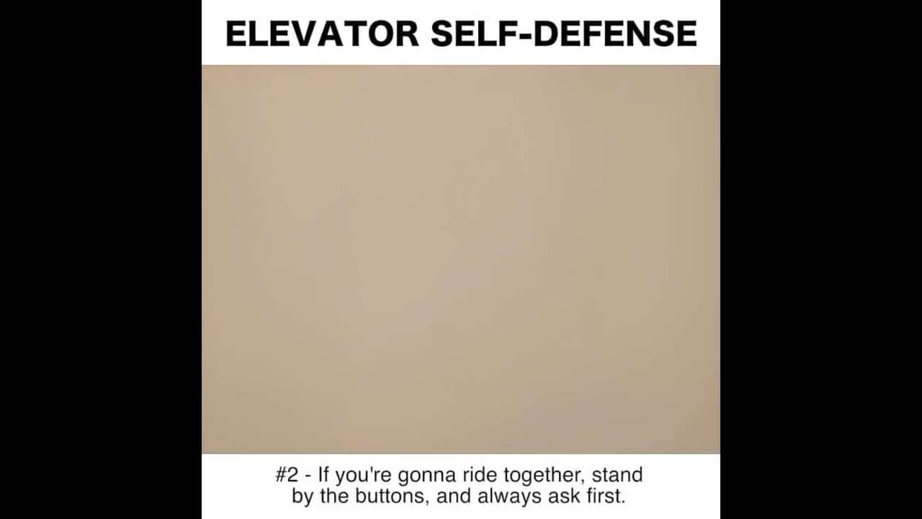 Woman Attacked in Elevator + 5 Women’s Self-Defense Tips