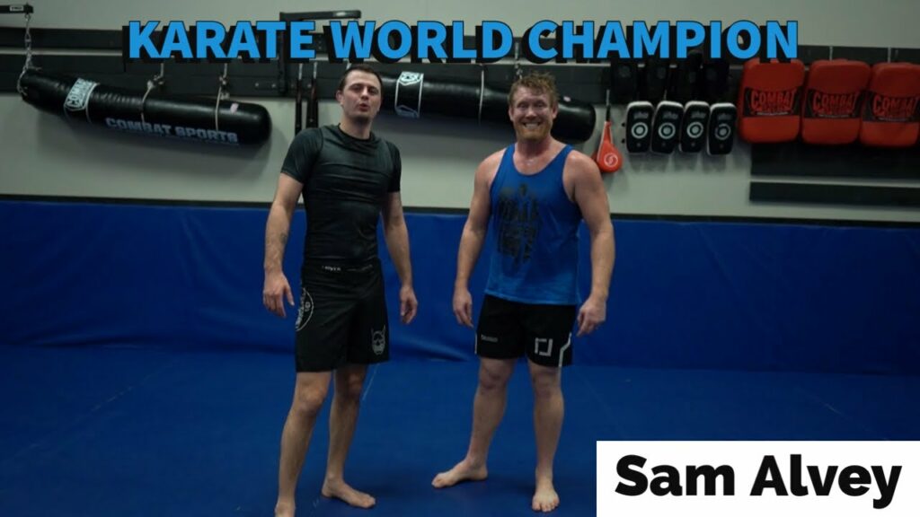 World Heavyweight Champion Sam Alvey Showing his Favorite Takedown