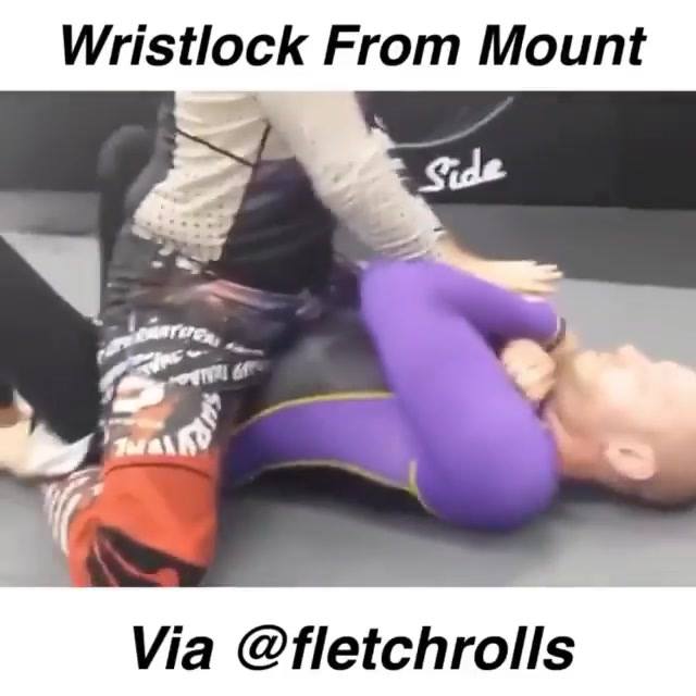 Wristlock from Mount