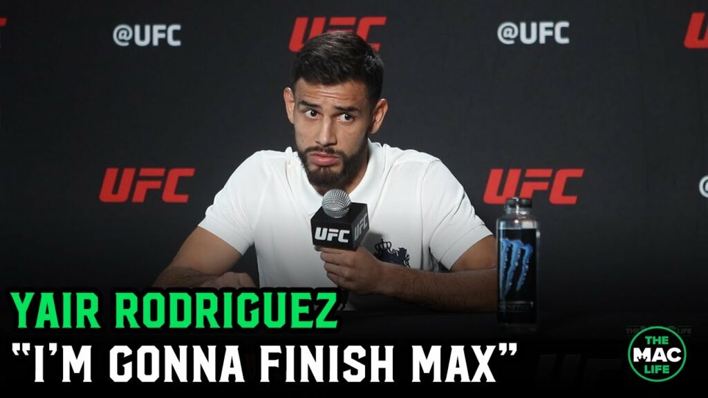 Yair Rodriguez: "I'm gonna finish Max Holloway"; Talks USADA suspension