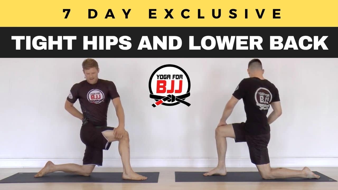 Yoga for Tight Hips and Lower Back | Yoga for BJJ | jitseasy