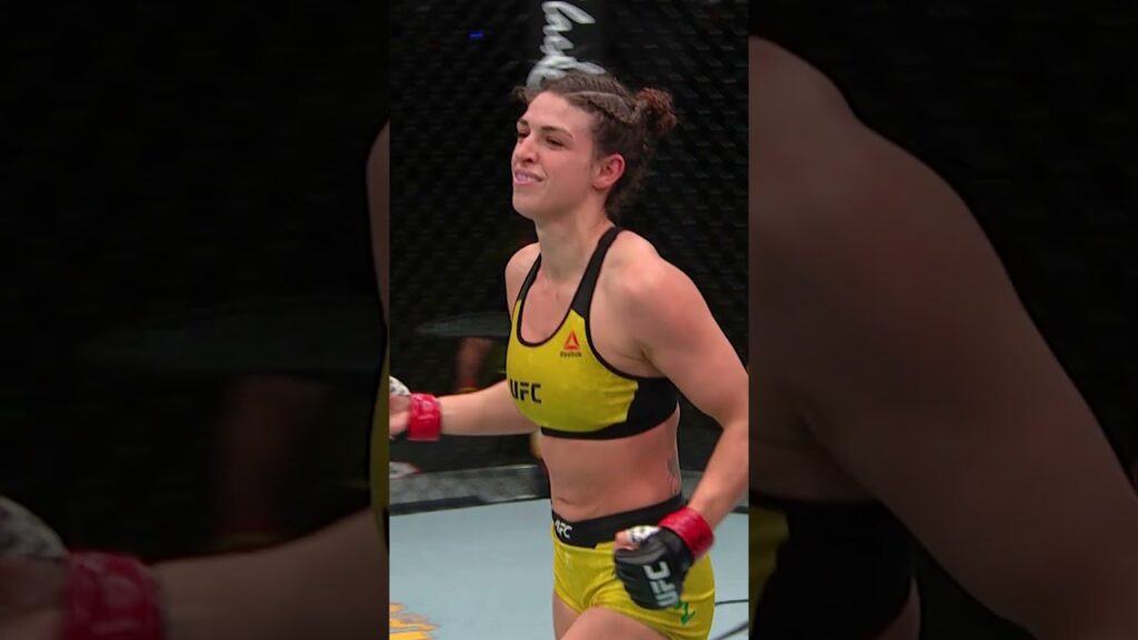 You DO NOT want to go to the ground with Mackenzie Dern!! 😳 #ufcabudhabi