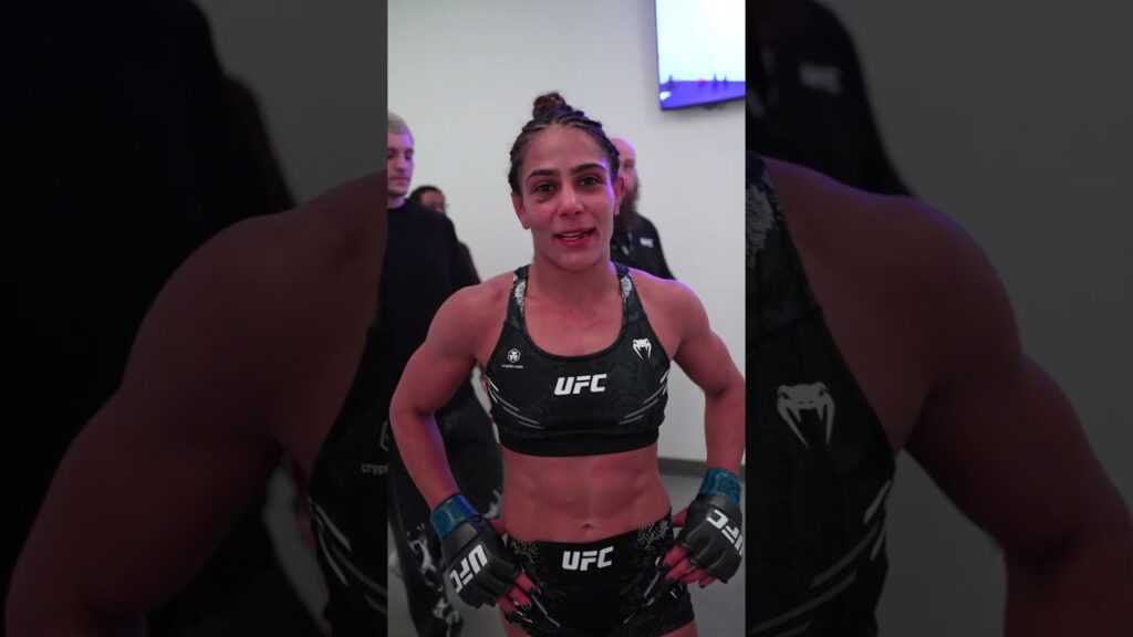 baby shark is leaving the UFC APEX victorious 🤩 #UFCVegas96