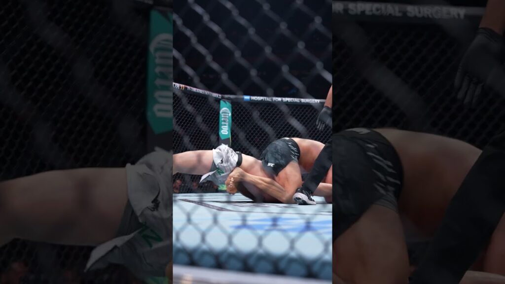 the doctors put a stop to this one 😳 #UFC309